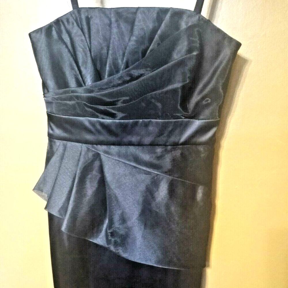 WHITE HOUSE BLACK MARKET Womens Strapless Black E 008 size 2
